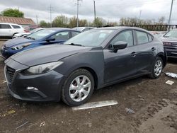 Salvage cars for sale from Copart Columbus, OH: 2016 Mazda 3 Sport