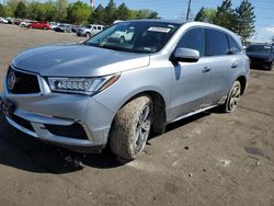 Salvage cars for sale at Denver, CO auction: 2018 Acura MDX