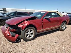 Salvage cars for sale at Phoenix, AZ auction: 2005 Ford Mustang
