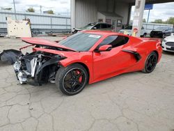 Salvage cars for sale from Copart Fort Wayne, IN: 2020 Chevrolet Corvette Stingray 3LT