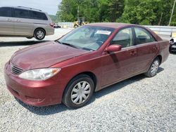 Salvage cars for sale at Concord, NC auction: 2005 Toyota Camry LE