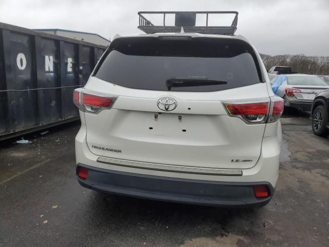 2016 Toyota Highlander LE