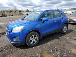 Chevrolet salvage cars for sale: 2016 Chevrolet Trax LS