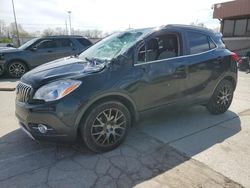 Buick Encore salvage cars for sale: 2016 Buick Encore Sport Touring