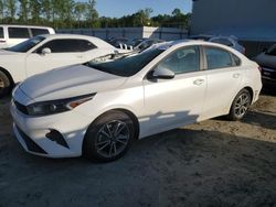 Salvage cars for sale at Spartanburg, SC auction: 2022 KIA Forte FE