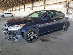 Honda salvage cars for sale: 2016 Honda Accord Sport