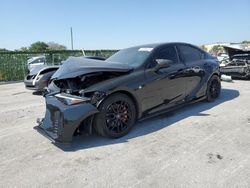 Salvage vehicles for parts for sale at auction: 2021 Lexus IS 350 F-Sport