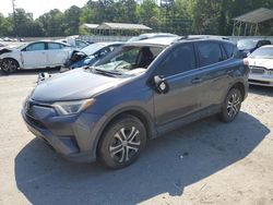 Salvage cars for sale from Copart Savannah, GA: 2016 Toyota Rav4 LE