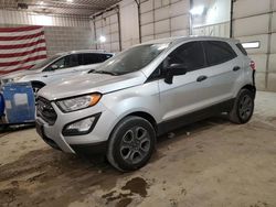 Salvage cars for sale at Columbia, MO auction: 2022 Ford Ecosport S