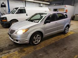 Salvage cars for sale from Copart Wheeling, IL: 2005 Pontiac Vibe