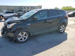 Salvage cars for sale from Copart Wilmer, TX: 2016 Ford Escape SE