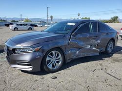 Salvage cars for sale from Copart Colton, CA: 2019 Honda Accord LX