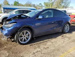 Salvage cars for sale from Copart Wichita, KS: 2023 Tesla Model Y