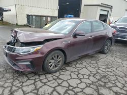 Salvage cars for sale from Copart Woodburn, OR: 2020 KIA Optima LX