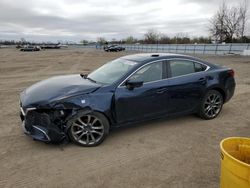 Salvage cars for sale from Copart London, ON: 2017 Mazda 6 Grand Touring