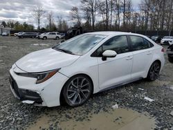 Salvage cars for sale at Waldorf, MD auction: 2022 Toyota Corolla SE