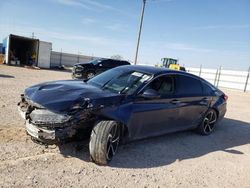 Salvage cars for sale from Copart Andrews, TX: 2020 Honda Accord Touring