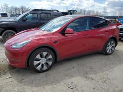 Salvage cars for sale at Duryea, PA auction: 2020 Tesla Model Y
