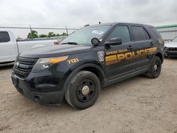 Ford salvage cars for sale: 2013 Ford Explorer Police Interceptor