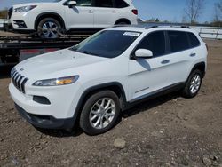 Salvage cars for sale from Copart Columbia Station, OH: 2014 Jeep Cherokee Latitude