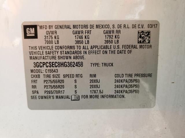 2017 Chevrolet Silverado C1500 LTZ