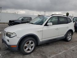 Salvage cars for sale from Copart Van Nuys, CA: 2007 BMW X3 3.0SI