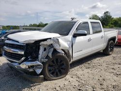 Chevrolet salvage cars for sale: 2017 Chevrolet Silverado K1500 LT