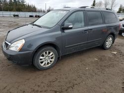 Salvage cars for sale from Copart Bowmanville, ON: 2012 KIA Sedona LX