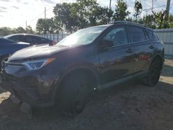 Salvage cars for sale from Copart Riverview, FL: 2018 Toyota Rav4 LE