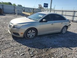 Chevrolet salvage cars for sale: 2012 Chevrolet Cruze LS