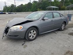Salvage cars for sale from Copart Savannah, GA: 2009 Chevrolet Impala 1LT