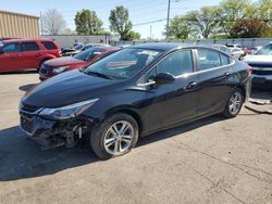 Salvage cars for sale at Moraine, OH auction: 2018 Chevrolet Cruze LT
