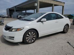 Salvage cars for sale at West Palm Beach, FL auction: 2010 Honda Civic EXL