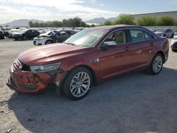Salvage cars for sale at Las Vegas, NV auction: 2014 Ford Taurus Limited