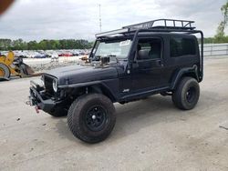 Salvage cars for sale from Copart Dunn, NC: 2005 Jeep Wrangler / TJ Unlimited