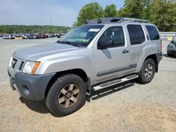 Salvage cars for sale from Copart Concord, NC: 2013 Nissan Xterra X