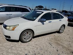 Salvage cars for sale from Copart Haslet, TX: 2010 Ford Focus SEL