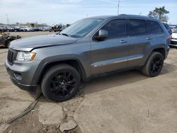 Salvage cars for sale from Copart Woodhaven, MI: 2012 Jeep Grand Cherokee Laredo