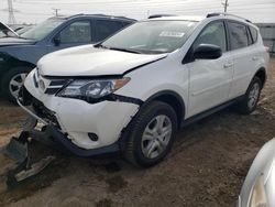 Salvage cars for sale at Elgin, IL auction: 2014 Toyota Rav4 LE
