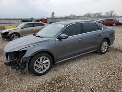 Salvage cars for sale at Kansas City, KS auction: 2018 Volkswagen Passat SE