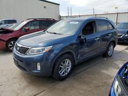 Salvage cars for sale at Haslet, TX auction: 2014 KIA Sorento LX