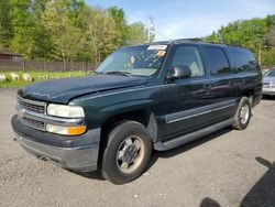 Salvage cars for sale at Finksburg, MD auction: 2002 Chevrolet Suburban K1500