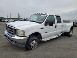 Salvage trucks for sale at Cahokia Heights, IL auction: 2003 Ford F350 Super Duty