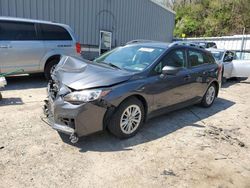 Subaru Impreza salvage cars for sale: 2018 Subaru Impreza Premium Plus