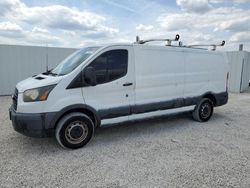 Salvage cars for sale from Copart Arcadia, FL: 2016 Ford Transit T-250