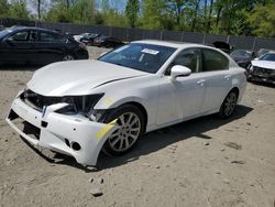 Salvage cars for sale at Waldorf, MD auction: 2013 Lexus GS 350