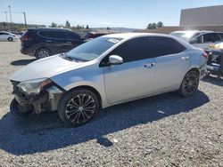 Salvage cars for sale at Mentone, CA auction: 2015 Toyota Corolla L