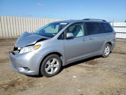 Salvage cars for sale from Copart San Martin, CA: 2011 Toyota Sienna LE