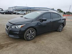 Salvage cars for sale at San Diego, CA auction: 2021 Nissan Versa SV