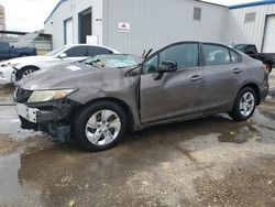 Salvage cars for sale from Copart New Orleans, LA: 2013 Honda Civic LX